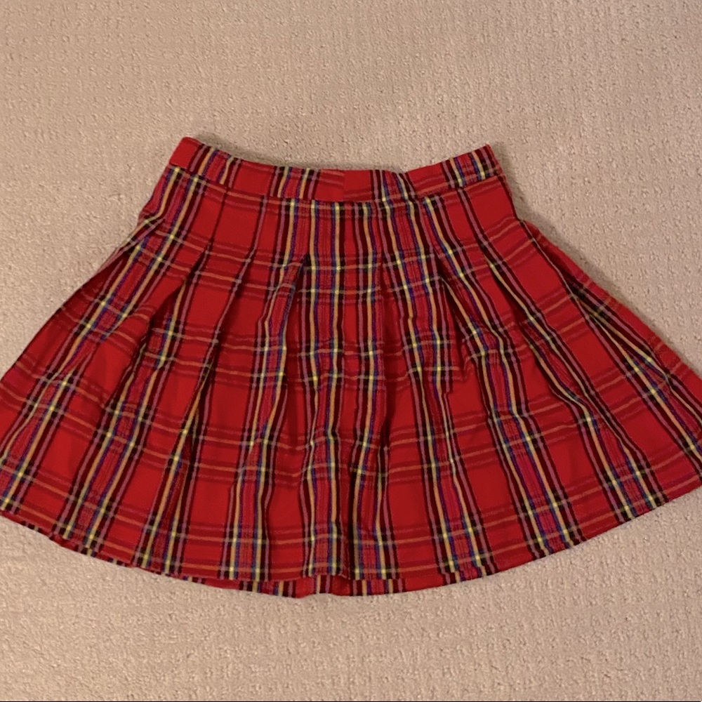 Zara Plaid Skirt